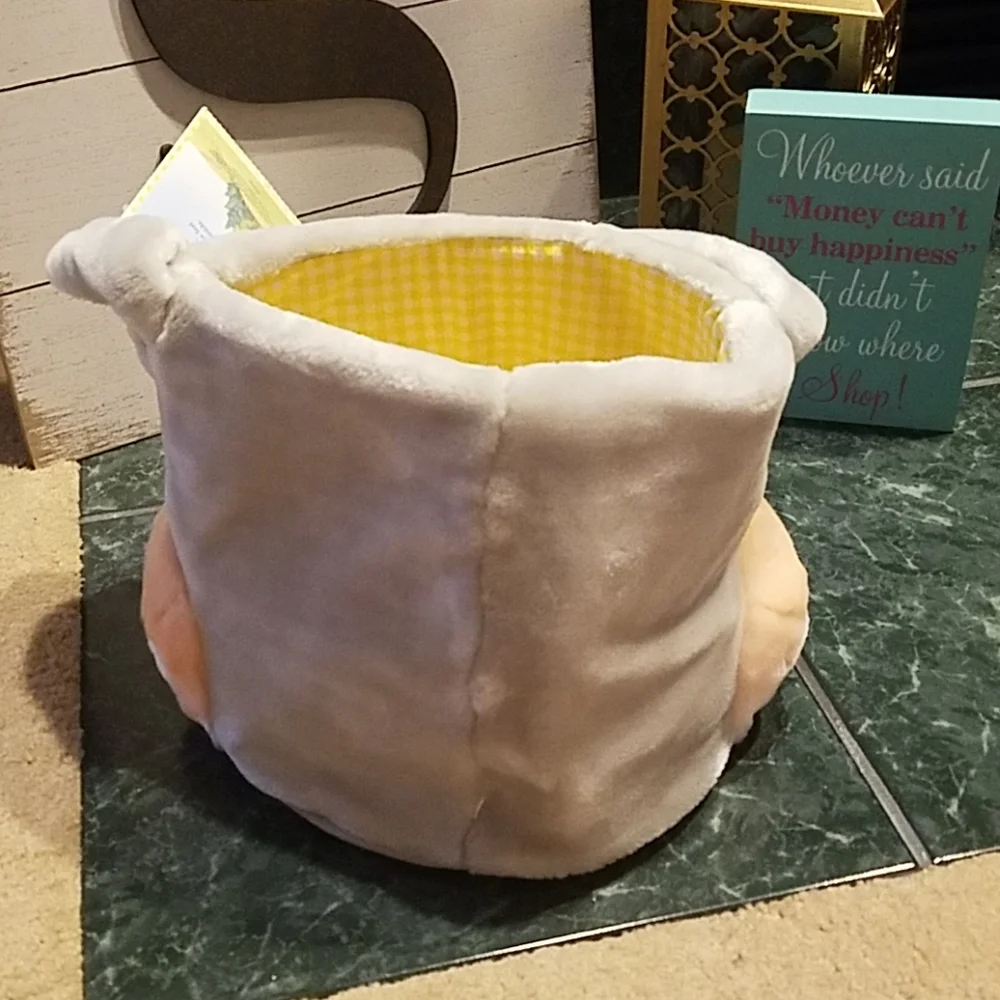 Disney Thumper's Easter Bunny Basket New Bambi Rabbit Plush